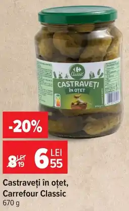 Carrefour Market Carrefour Classic castraveți în oțet Ofertă