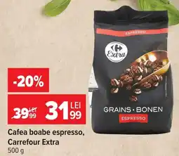 Carrefour Market Carrefour Extra cafea boabe espresso Ofertă