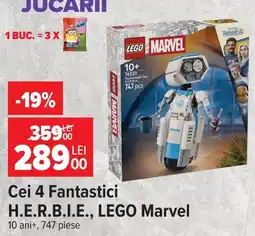 Carrefour lego marvel herbie Ofertă