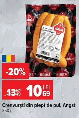 Carrefour Crenvurști din piept de pui Ofertă