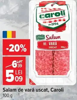 Carrefour Salam de vară uscat Ofertă