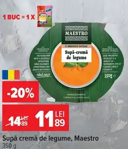 Carrefour Supa cremă de legume Ofertă