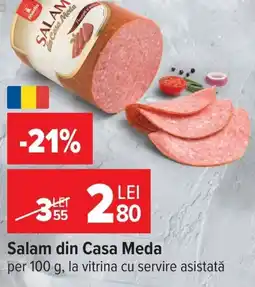 Carrefour Meda salam Ofertă