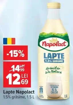 Carrefour Lapte Napolact Ofertă
