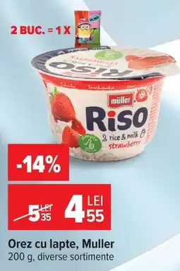 Carrefour Muller orez cu lapte Ofertă