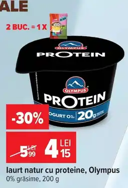 Carrefour laurt natur cu proteine Ofertă