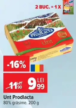 Carrefour Unt Prodlacta Ofertă