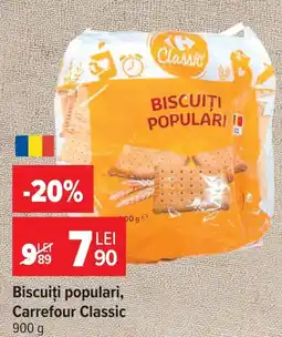 Carrefour Carrefour Classic biscuiti populari Ofertă