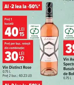 Carrefour Market Distinct vin rosé Ofertă