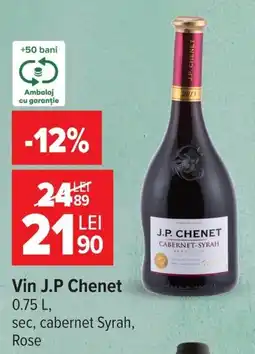 Carrefour Market Vin J.P Chenet Ofertă
