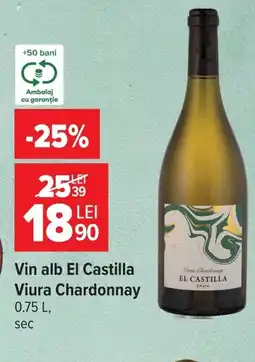 Carrefour Market Vin alb El Castilla Viura Chardonnay Ofertă