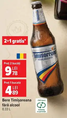 Carrefour Bere timișoreana fără alcool Ofertă