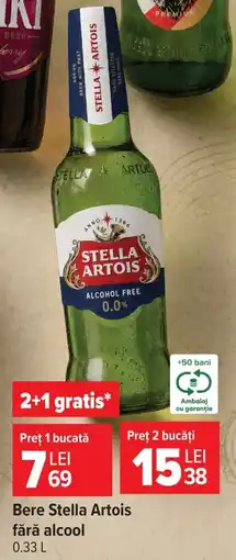 Carrefour Bere Stella Artois Ofertă