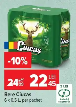 Carrefour Bere Ciucas Ofertă