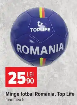 Carrefour Top Life minge fotbal românia Ofertă