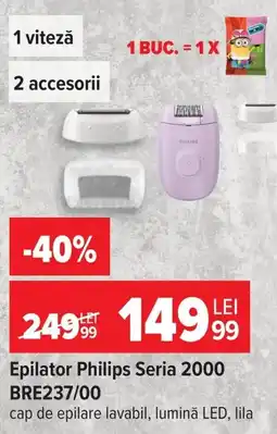 Carrefour Philips epilator seria 2000 Ofertă
