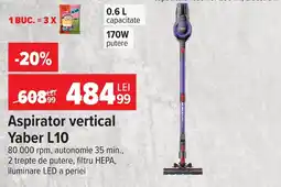 Carrefour Yaber aspirator vertical L10 Ofertă