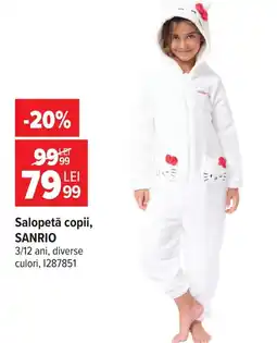 Carrefour Sanrio salopetă copii Ofertă