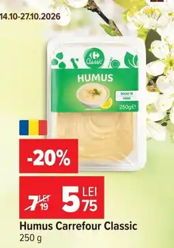 Carrefour Market Humus Carrefour Classic Ofertă
