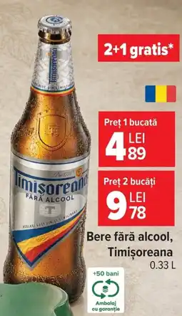 Carrefour Market Timișoareana Bere fără alcool Ofertă