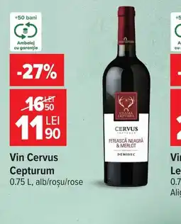 Carrefour Market Vin Cervus Cepturum Ofertă