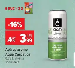 Carrefour Market Aqua Carpatica Apă cu arome Ofertă