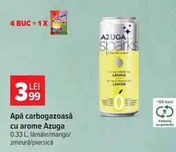 Carrefour Market Apă carbogazoasă cu arome Azuga Ofertă