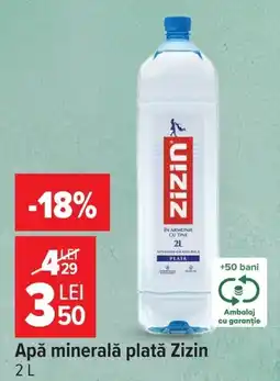 Carrefour Market Apă minerală plată Zizin Ofertă