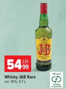 Carrefour Market Whisky J&B Rare Ofertă