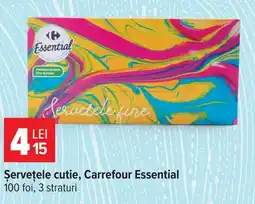 Carrefour Market Carrefour Essential servetele fine Ofertă