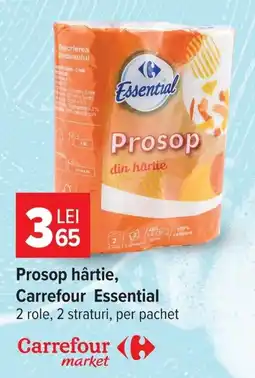 Carrefour Market Carrefour Essential prosop hârtie Ofertă