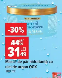 Carrefour Market Ogx mască de păr hidratantă cu ulei de argan Ofertă