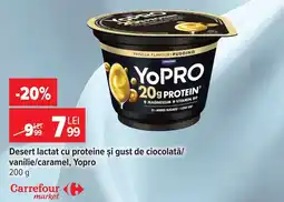 Carrefour Market Yopro desert lactat cu proteine Ofertă