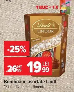 Carrefour Market Lindt bomboane asortate Ofertă