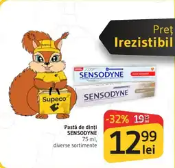 Supeco Sensodyne pastă de dinți Ofertă