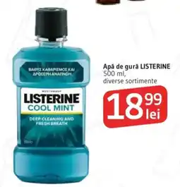 Supeco Listerine apă de gură Ofertă