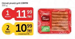 Supeco Comtim carnați picanți grill Ofertă
