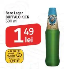 Supeco Buffalo kick bere lager Ofertă