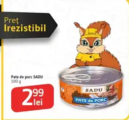 Supeco Sadu pate de porc Ofertă