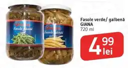 Supeco Giana fasole verde/ galbenă Ofertă
