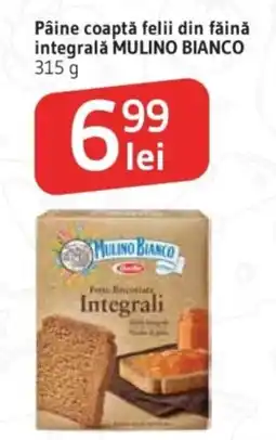 Supeco Mulino Bianco Pâine coaptă felii din făină integrală Ofertă