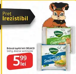 Supeco Delaco brânză topită felii Ofertă