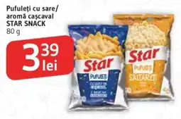 Supeco Star pufuleți cu sare/aromă cașcaval Ofertă