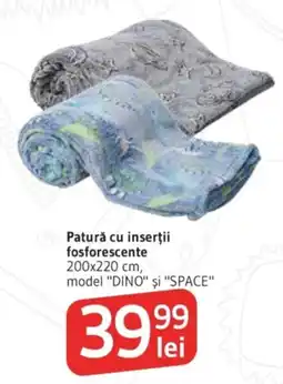 Supeco Patură cu inserții fosforescente Ofertă