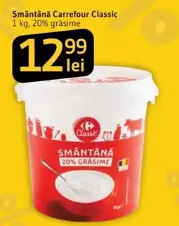 Supeco Carrefour Classic Smântână Ofertă
