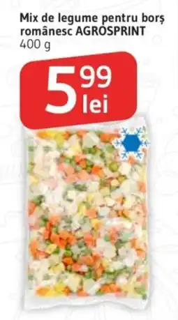 Supeco Agrosprint mix de legume pentru borș românesc Ofertă