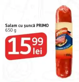Supeco Primo salam cu șuncă Ofertă
