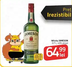Supeco Whisky Jameson Ofertă