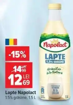 Carrefour Lapte Napolact Ofertă