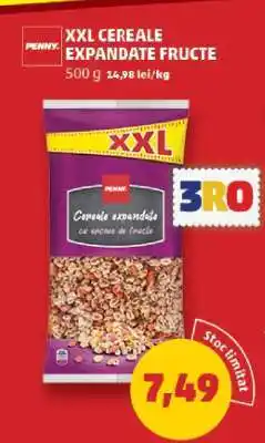 Penny XXL Cereale Expandate Fructe Ofertă